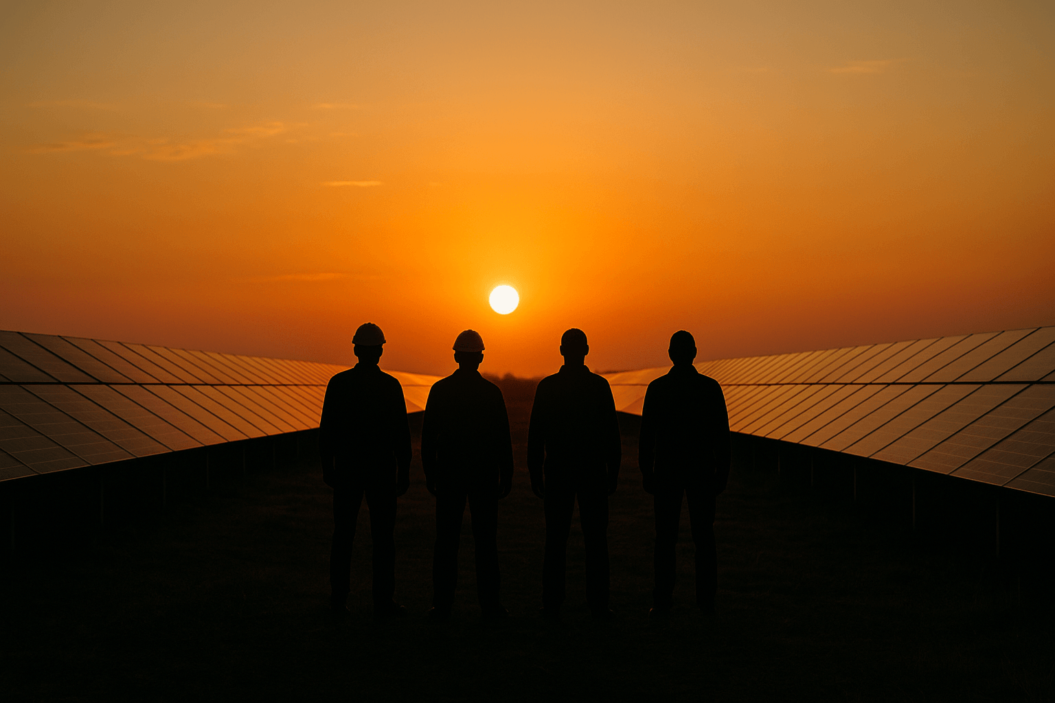 Usina solar monitorada pela SDSync